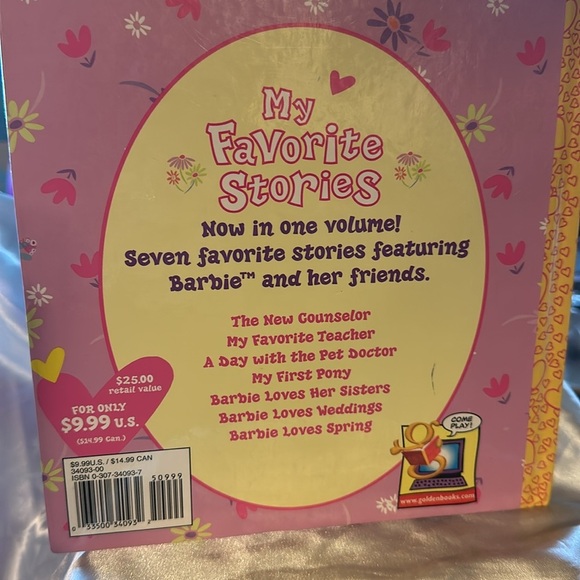 “Barbie!!!! My Favorite Stories”. 7 books in one! A Golden Book - Rare Find! - Picture 3 of 7